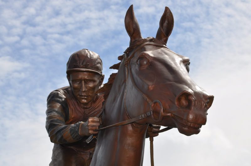 Matamata Racehorse Statue Thoroughbred Cafe RaceCafe NZ's Premier