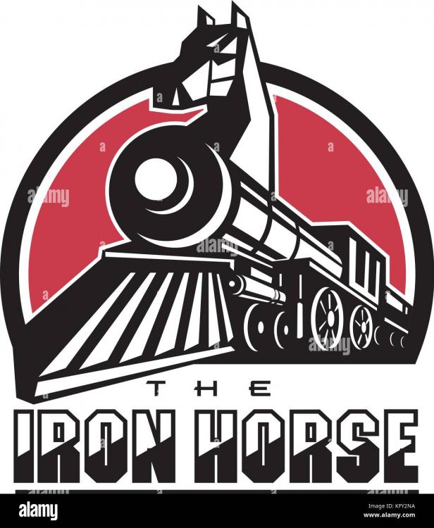 retro-style-illustration-of-the-iron-horse-showing-head-of-horse-on-KFY2NA.jpg