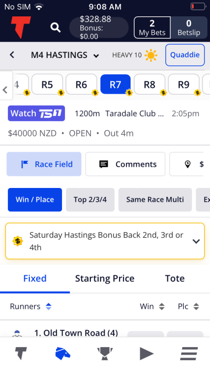 Are there two different TAB apps in operation? - Thoroughbred Cafe ...