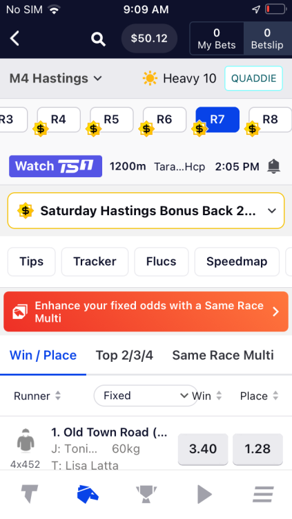 Are there two different TAB apps in operation? - Thoroughbred Cafe ...